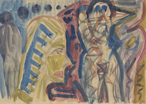 A. R. Penck — Sans titre