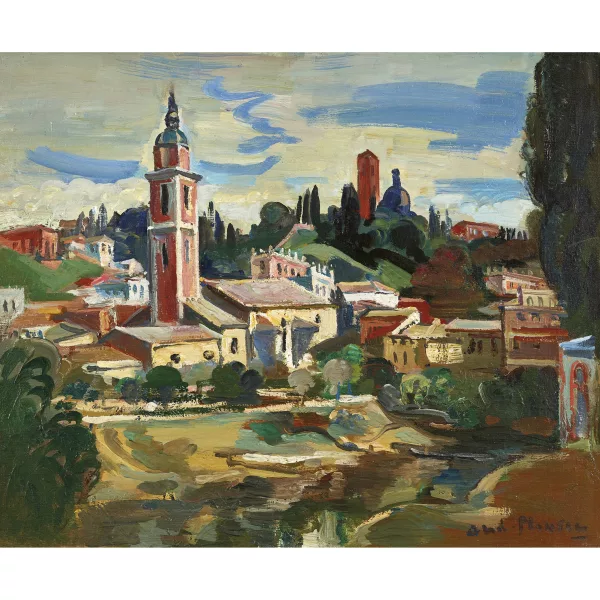 André Planson — Paysage provençal.