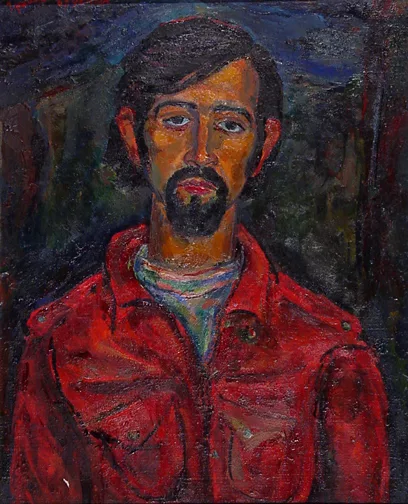 Grisha Bruskine — Self portrait