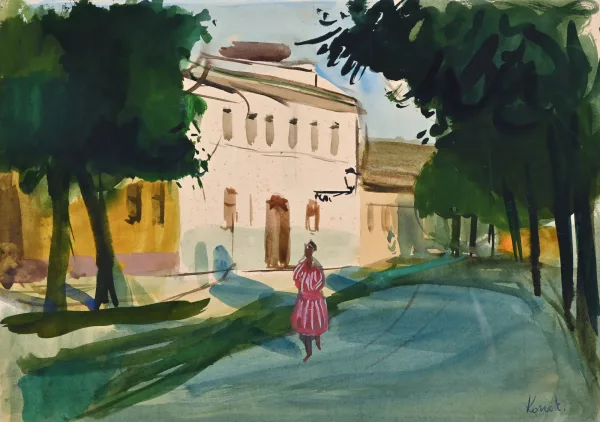 Tamas Konok — Senza titolo (Nel parco)