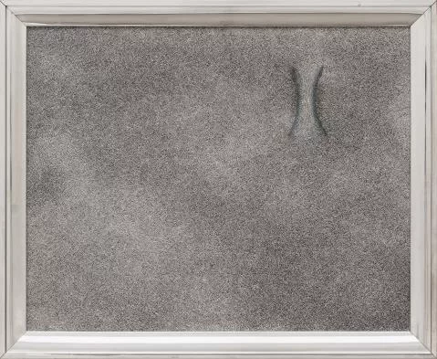 Richard Artschwager — Upper right corner pinch
