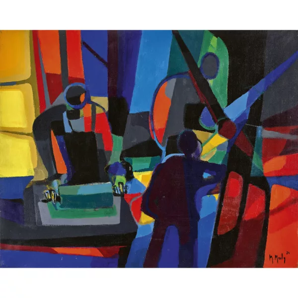 Marcel Mouly — "Les lithographes".