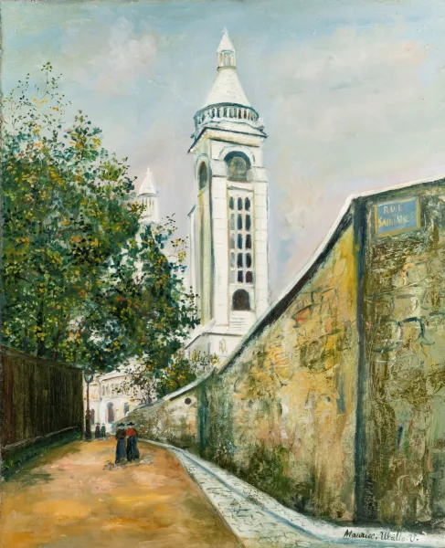 Maurice Utrillo — "Rue de la Bonne",