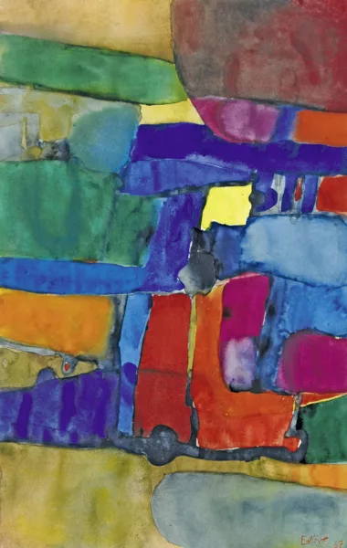 Maurice Estève — Composizione, 1967