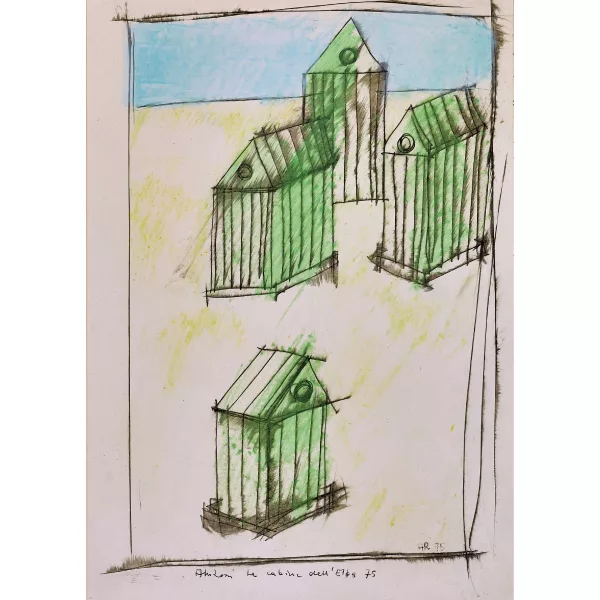 Aldo Rossi — « Les cabines de l'Elbe ».