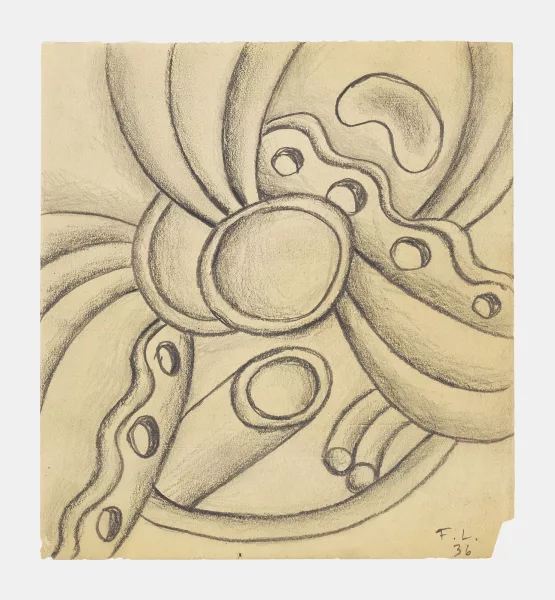 Fernand Léger — Abstrakte Komposition