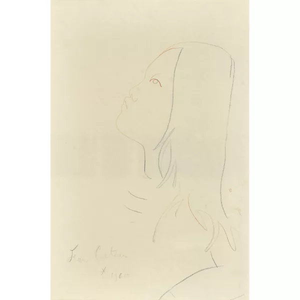 Jean Cocteau — Bildnis von Hinano