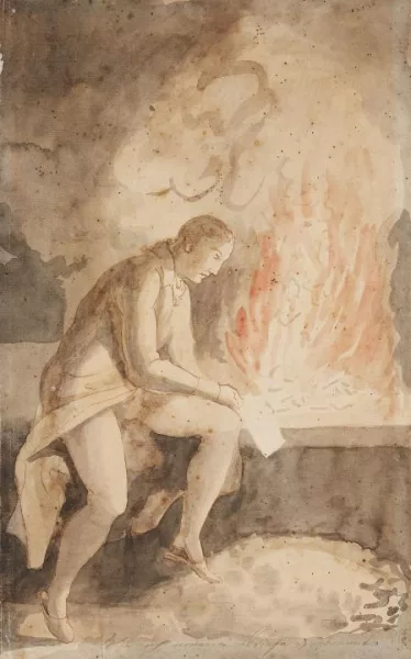 Johann Heinrich Wilhelm Tischbein — "Wie ich meine Papiere verbrannte"