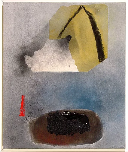 Giuseppe Santomaso — Sans titre (Timbri 12), 1988