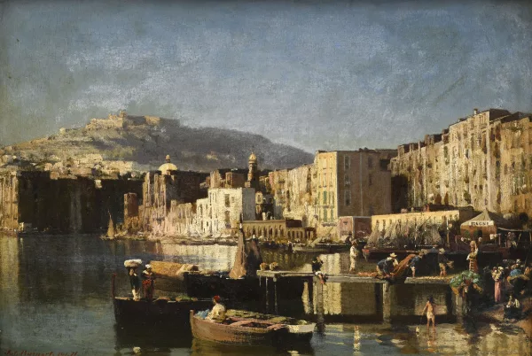 Jules Ruinart de Brinant — La Marina Grande à Napoli,
