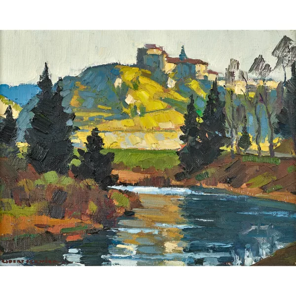 Robert Fernier — „Ufer des Doubs“.