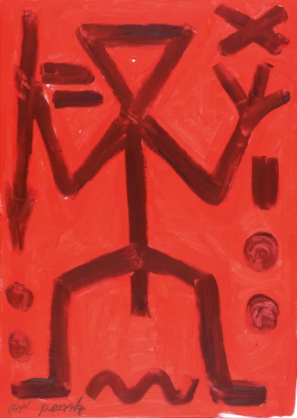A. R. Penck — Sans titre, 1990