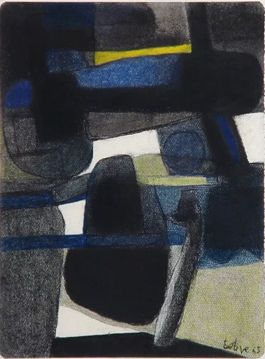 Maurice Estève — Bourpin, 1965
