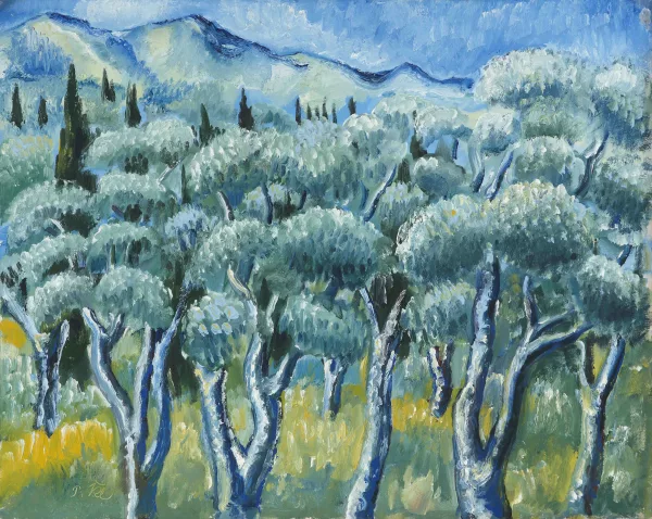 Paul Kleinschmidt — Uliveto, paesaggio del Sud