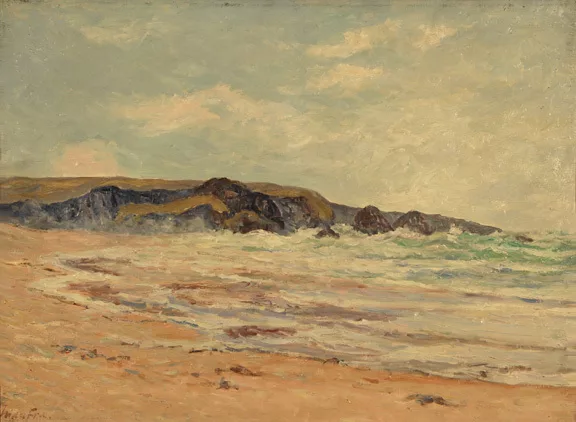 Maxime Maufra — La plage à Donant - Belle Ile en mer