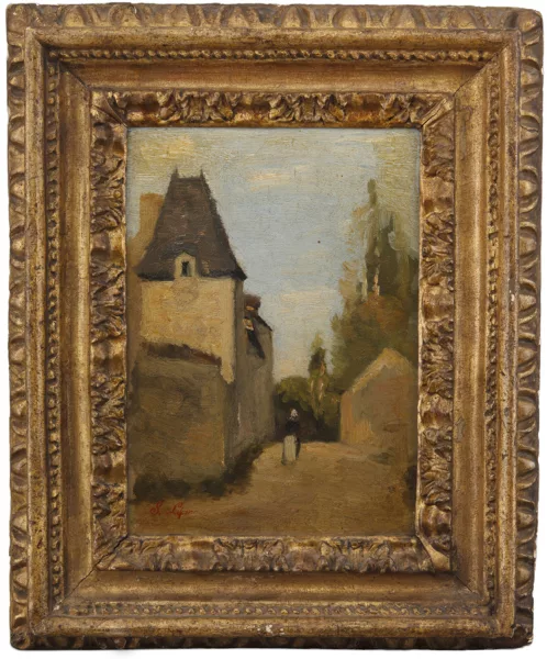 Stanislas Lépine — Stanislas Lépine (1835-1892), \\Ruelle de village