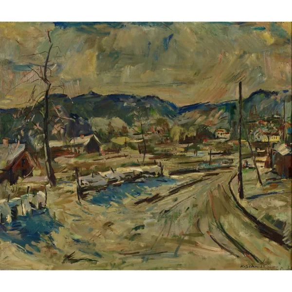 Karl Schwärzler — Winterlandschaft