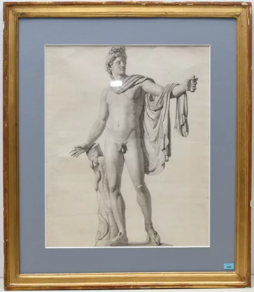 Paul Balze — Attribué à Jean-Paul Balze — zugeschrieben Apollo Belvedere