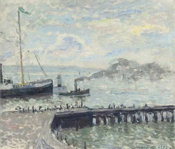 Maxime Maufra — Le port du Havre, 1905