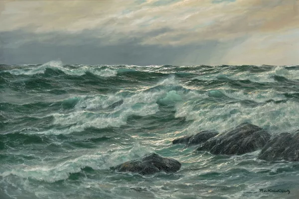 Patrick von Kalckreuth — Wogendes Meer
