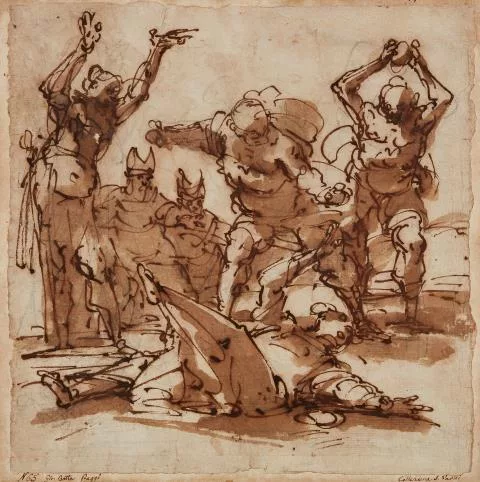 Giulio Benso — Steinigung des Hl. Stephanus