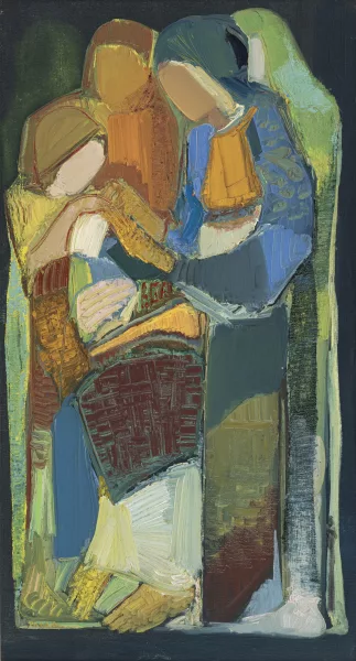 Paul Guiragossian — Leçon de broderie