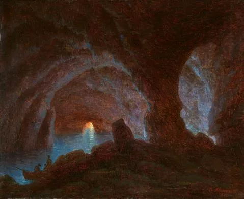 Carl Robert Kummer — Die Blaue Grotte auf Capri