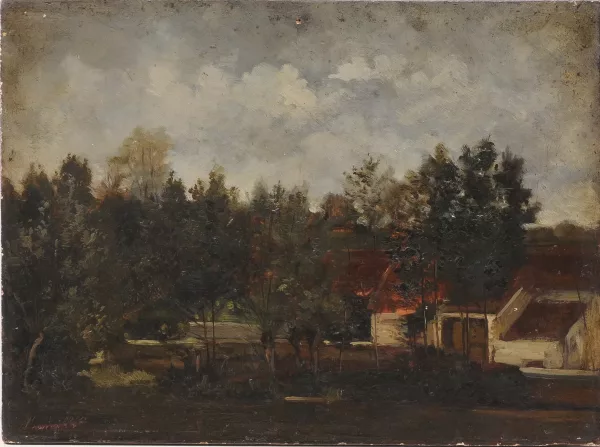 Eugène Lavieille — Kleine Landschaft