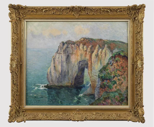 Robert Antoine Pinchon — Falaises en Normandie