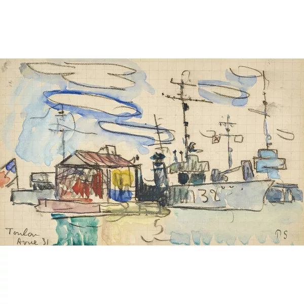 Paul Signac — « Toulon ».