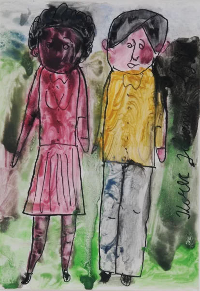 Johann Korec — Homme et femme, 1991