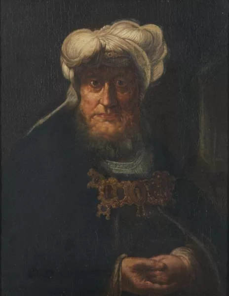 Rembrandt — D’après Rembrandt van Rijn — Rabbin