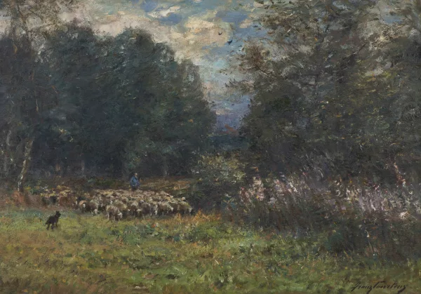 Franz Courtens — La clairière