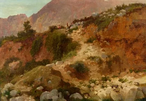 Ernst Willers — Landschaftsstudie aus Griechenland