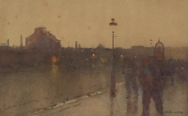 Luigi Loir — Nachtszene