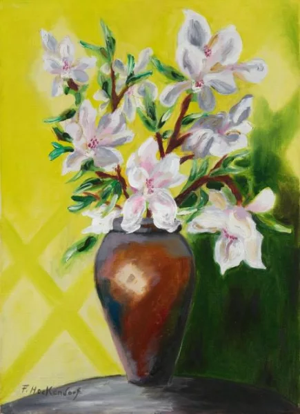 Franz Heckendorf — Magnolienstrauß