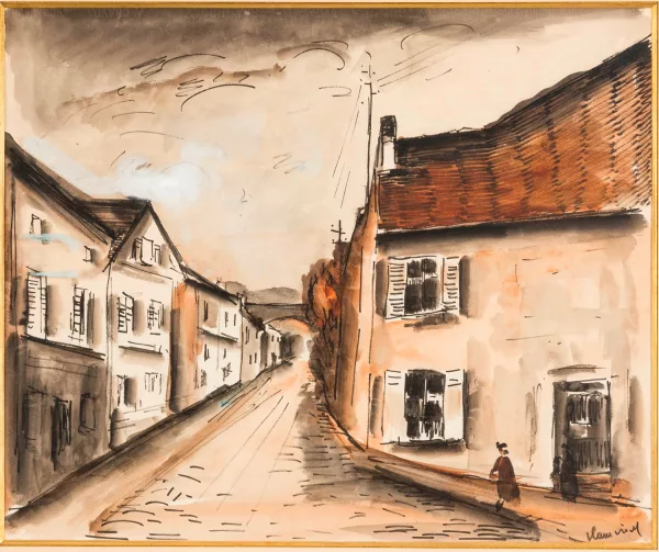 Maurice de Vlaminck — "Vieille rue"