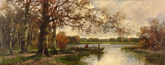 Adolf Kaufmann — Fischer am See