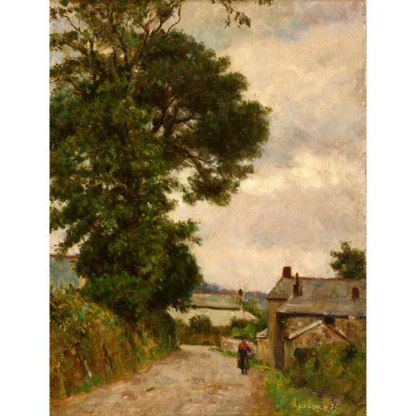 Paul Gauguin — Dorfstrasse