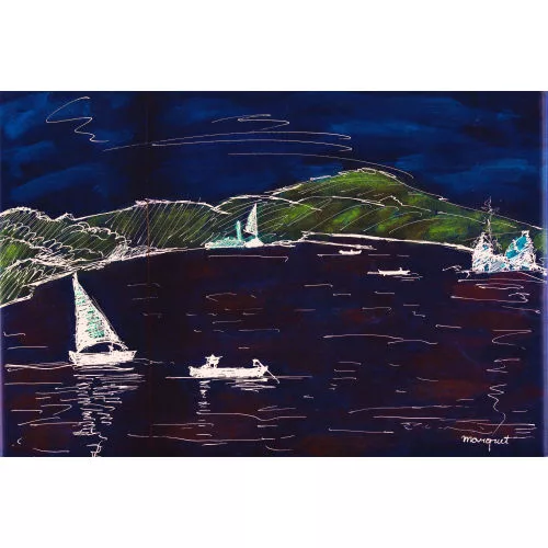 Albert Marquet — Baie estivale avec navires
