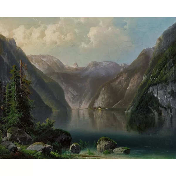 Ferdinand Lepié — "Der Königsee".