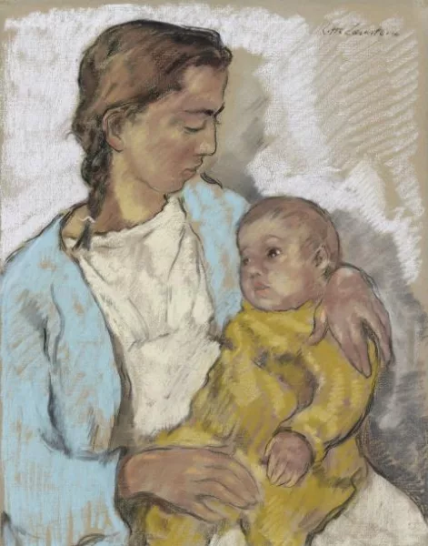 Lotte Laserstein — Frères et sœurs