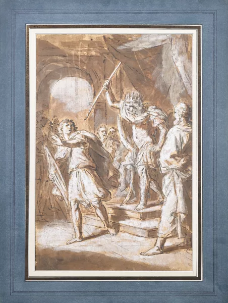 Étienne Parrocel — David chassé par Saül,