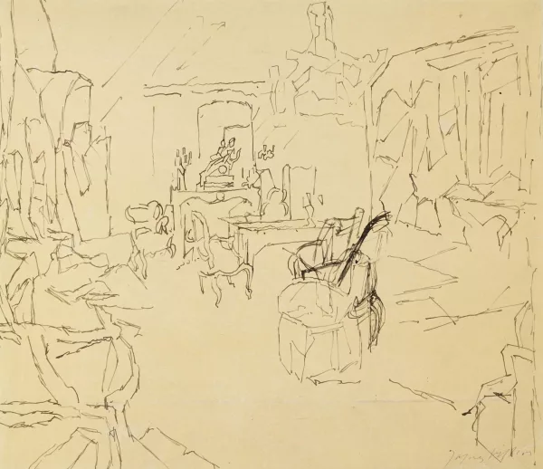 Jacques Villon — Intérieur cosy