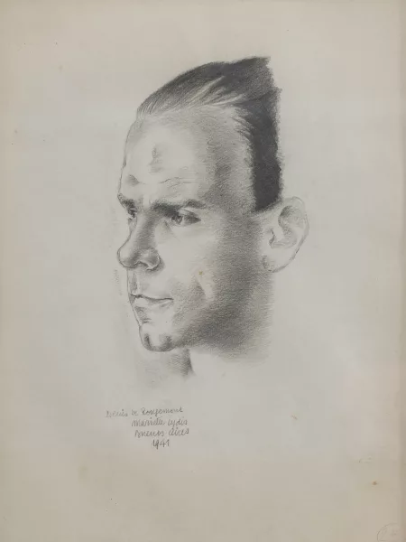 Mariette Lydis — Portrait de Denis de Rougemont