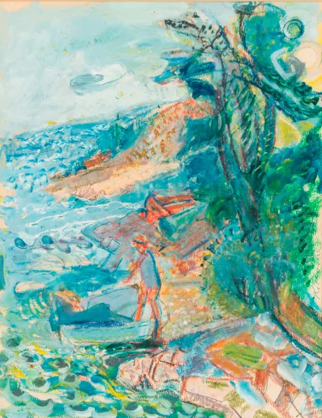 Michel Kikoine — Barque et personnages