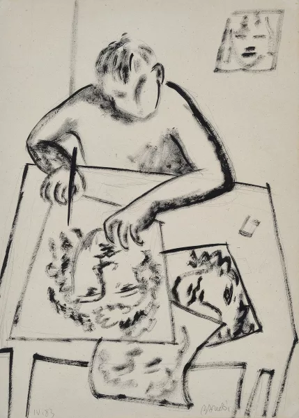 Miquel Barceló — Sin título, 1983