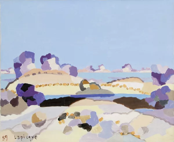 Charles Lapicque — Lagune bretonne, 1959