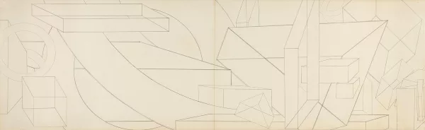 Al Held — Noah's Dream II, 1972