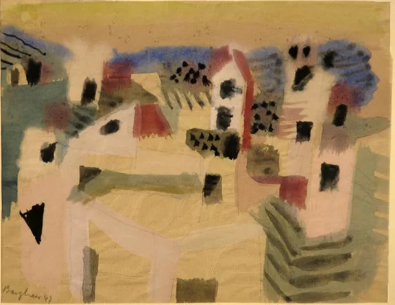 Eduard Bargheer — Häuser in Ischia, 1947